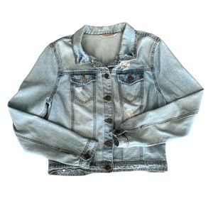 Highway Jeans Distressed Jean Jacket